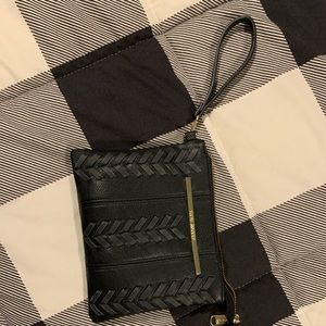 Black Steve Madden wristlet